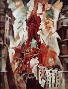 Delaunay, Robert Red Tower oil painting reproduction